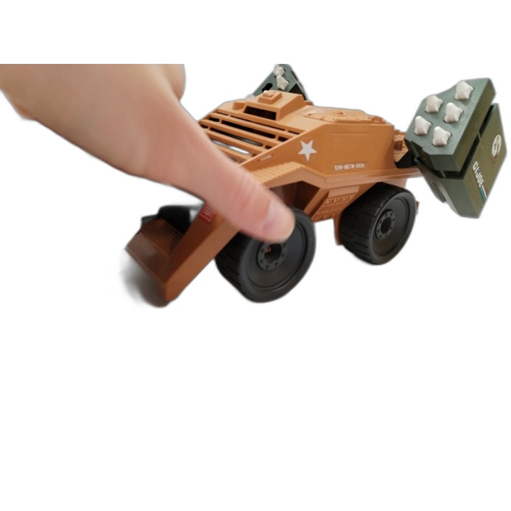 GI Joe Mean Dog 1988 Hasbro - Véhicule Militaire Vintage Char Missile