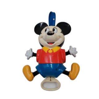 Mickey Mouse Boîte à Musique Vintage Disney - Figurine Tire-Corde Bébé