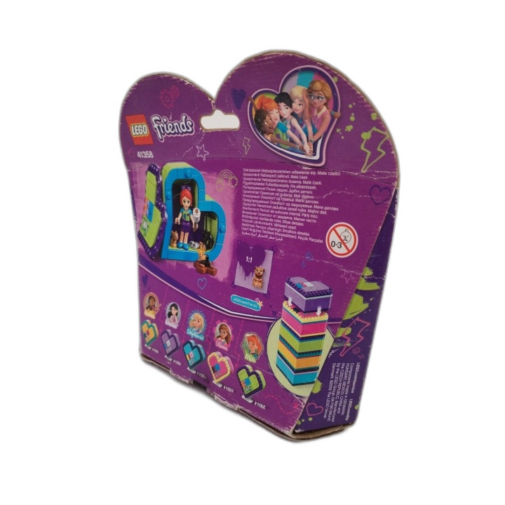 LEGO Friends 41358 - La Boîte Cœur de Mia - Figurine incluse - 6 ans+