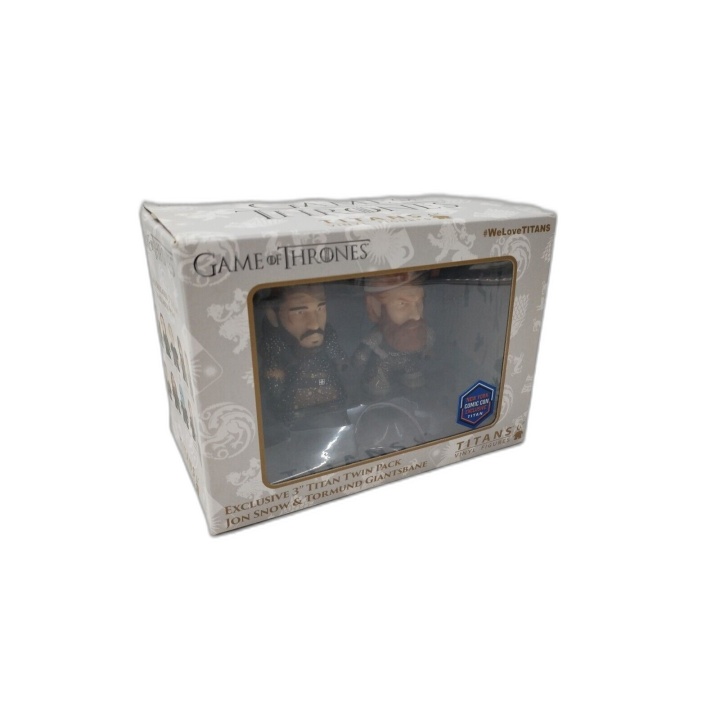 Game of Thrones Titans Twin Pack Jon Snow & Tormund - Figurines Vinyle