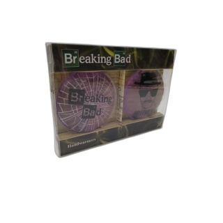 Breaking Bad Handwarmers - Set 2 Chauffe-Mains Heisenberg - Produit Dé