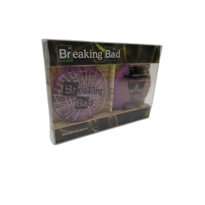 Breaking Bad Handwarmers - Set 2 Chauffe-Mains Heisenberg - Produit Dé