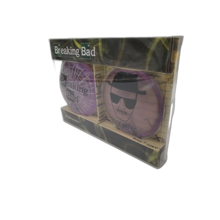 Breaking Bad Handwarmers - Set 2 Chauffe-Mains Heisenberg - Produit Dé