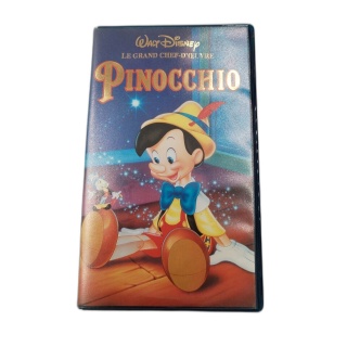 Pinocchio - Walt Disney - Le Grand Chef-d'Œuvre - Cassette VHS - Dessi
