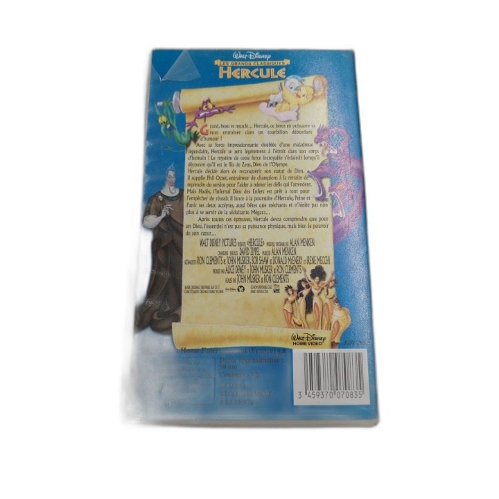 Hercule Walt Disney - Cassette VHS - Les Grands Classiques - Neuf Sous