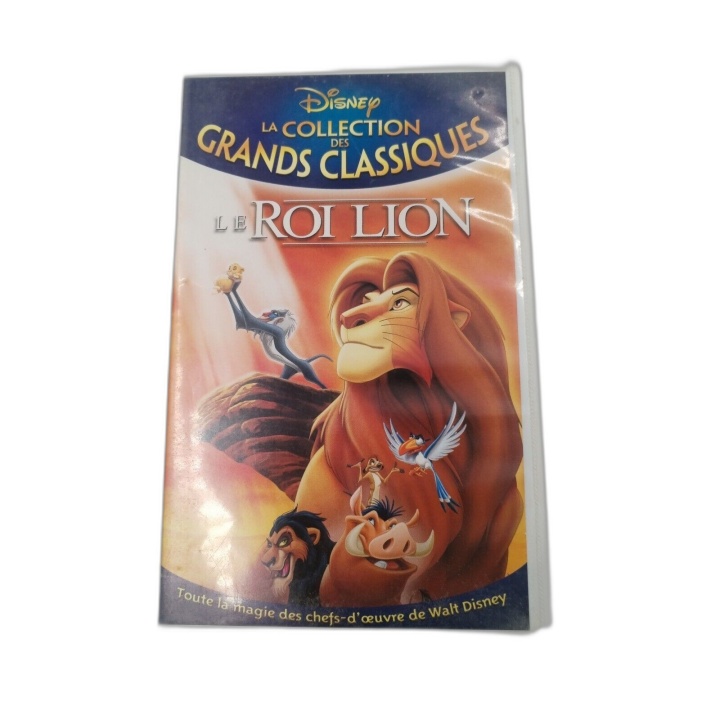 Le Roi Lion - Disney Grands Classiques - Cassette VHS - Collection Vin