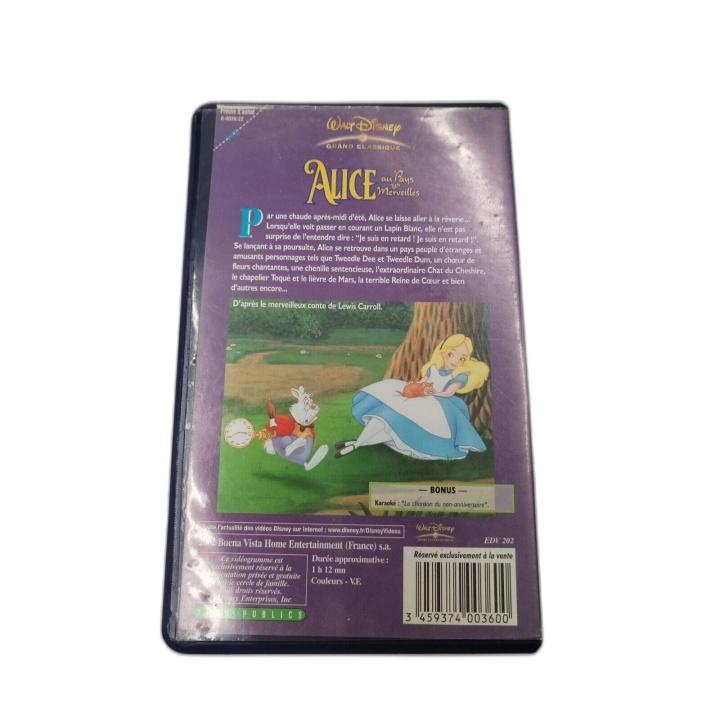 Alice au Pays des Merveilles - Walt Disney Grand Classique - Cassette