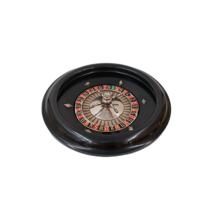Roulette Casino R.P&F Made in France 26 cm - Jeu Ancien Breveté - Méta