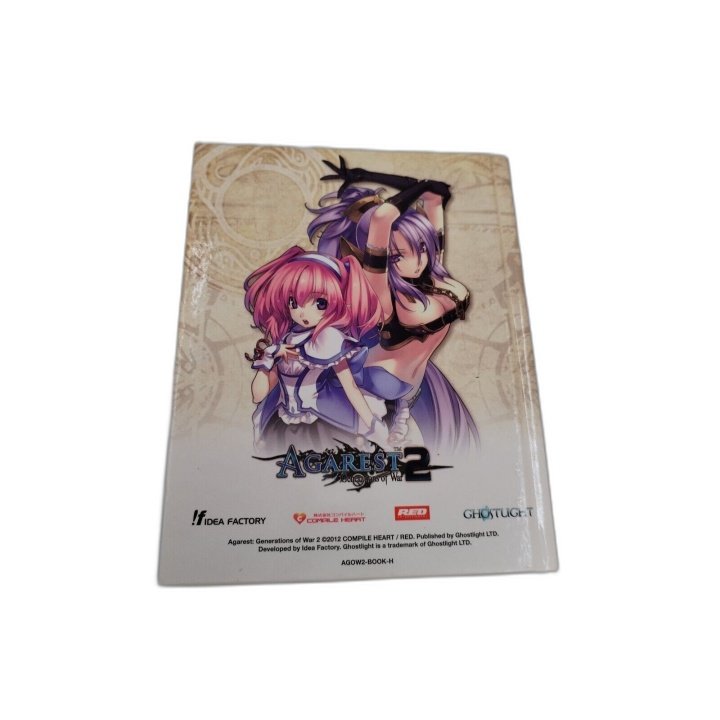 Agarest 2 Official Visual Book - Ghostlight - Artbook Collector RPG An