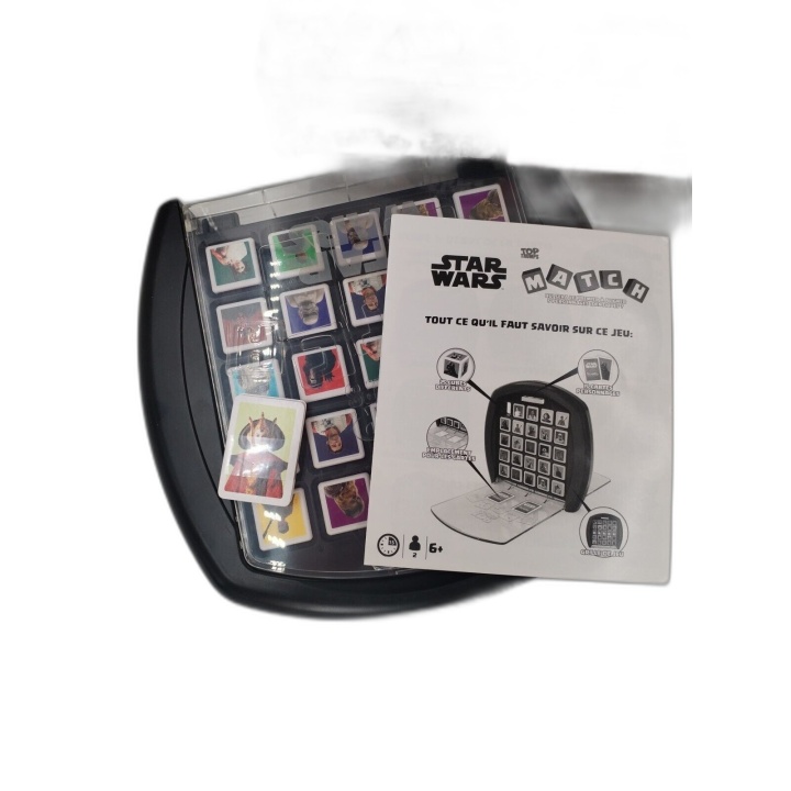 Top Trumps Match Star Wars - Disney - Jeu Stratégie 2 Joueurs - 6 ans+