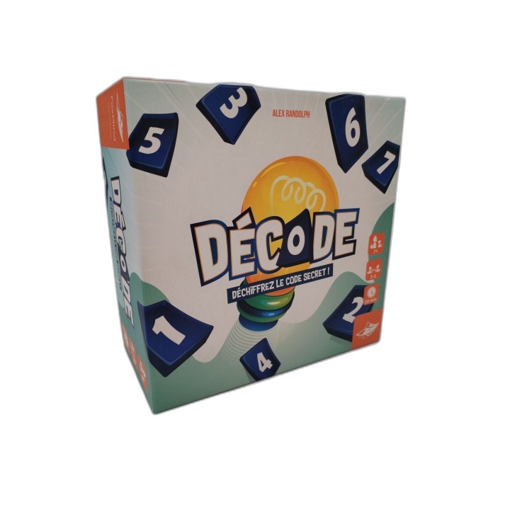 Décode - Foxmind - Alex Randolph - Jeu Code Secret 2-5 Joueurs - 7 ans