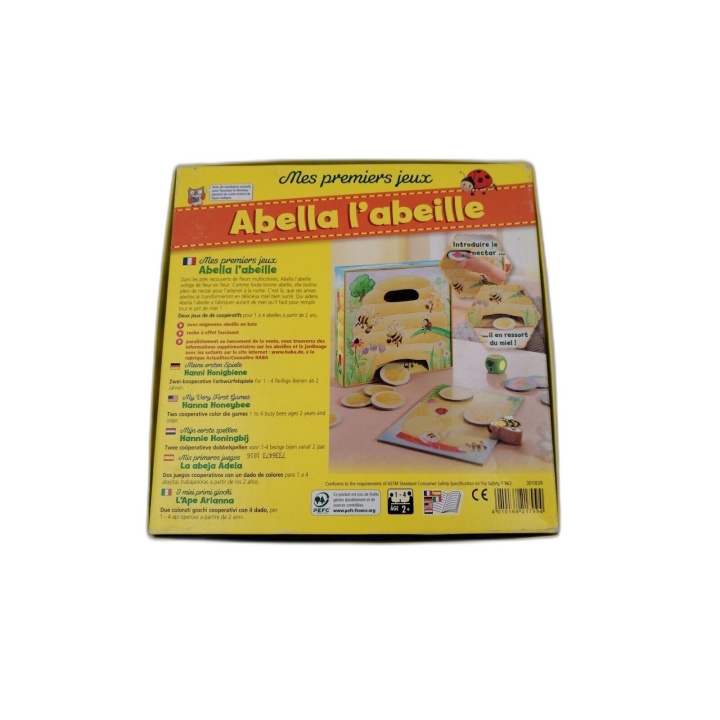 Abella l'Abeille - HABA - Mes Premiers Jeux Coopératif - Dès 2 ans - O