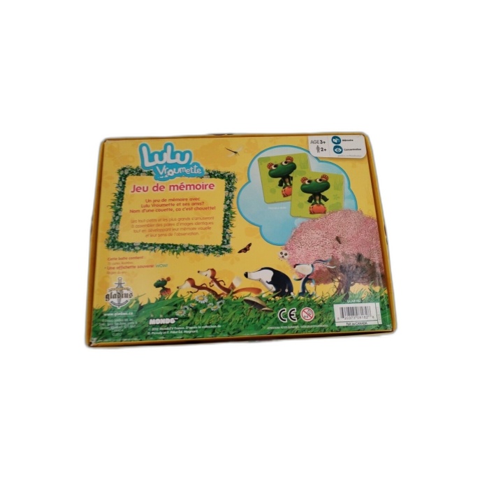 Lulu Vroumette Jeu de Mémoire - Gladius - Jeu Enfant 2+ Joueurs - 3 an