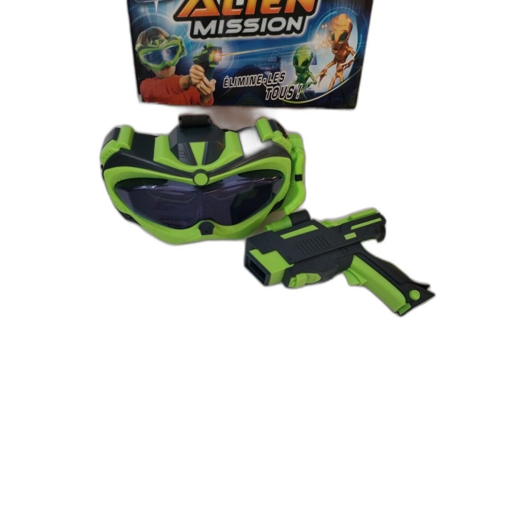 Alien Mission Megableu - Jeu Réalité Augmentée Lunettes Pistolet - Gra