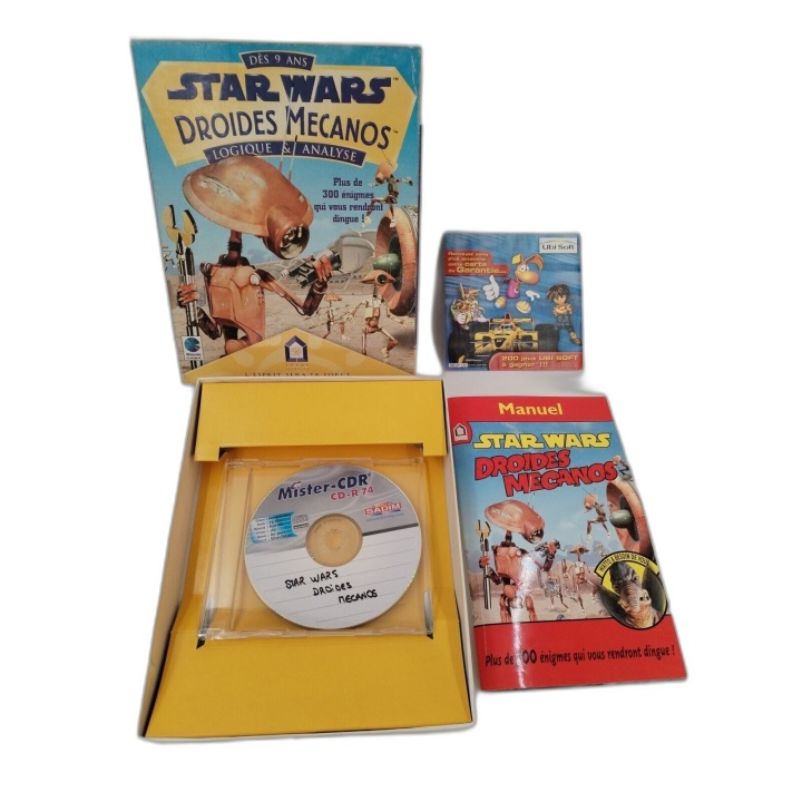Star Wars Droides Mecanos - PC CD-ROM - Jeu Logique & Analyse - Lucas