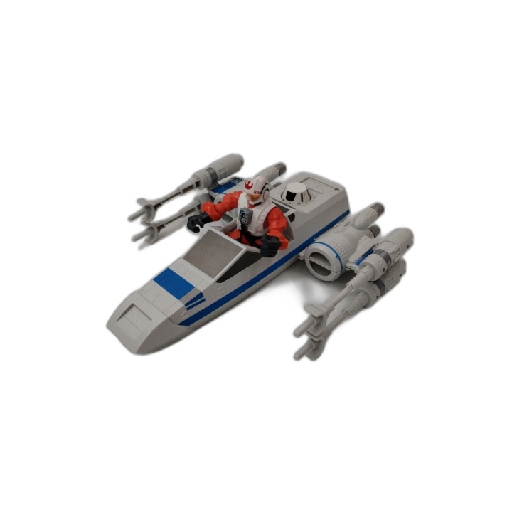 Star Wars X-Wing Fighter Hasbro Playskool Heroes - Vaisseau + Figurine