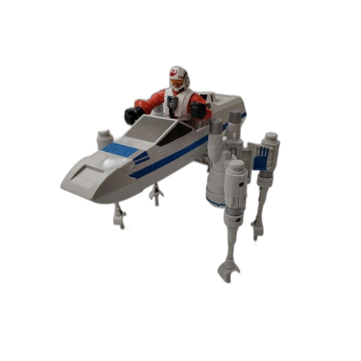 Star Wars X-Wing Fighter Hasbro Playskool Heroes - Vaisseau + Figurine