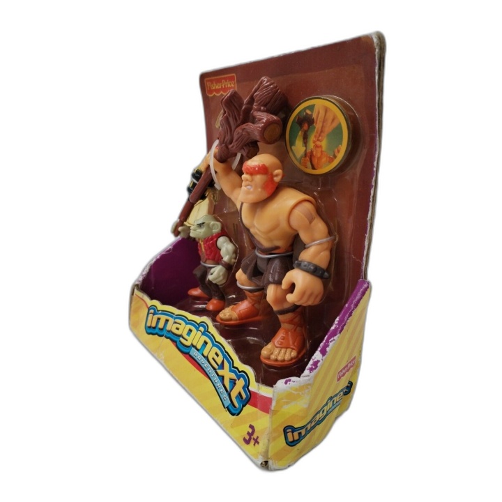 Fisher-Price Imaginext Adventures Ogre & Troll J7960 - 2 Figurines + A