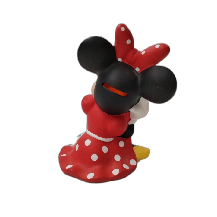 Figurine Minnie Mouse Disney - Robe Rouge à Pois - Résine 20 cm - Occa