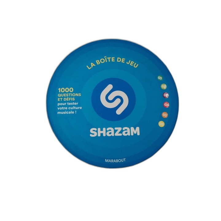 Shazam La Boîte de Jeu - Marabout - 1000 Questions Culture Musicale -
