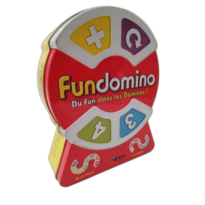 Fundomino - Blue Orange - Jeu de dominos familial 2-4 joueurs - 6 ans+