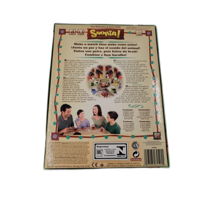 Snorta ! - Mattel - Jeu Famille Imitation Animaux 4-8 Joueurs - 8 ans
