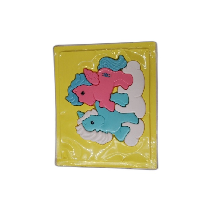Mon Petit Poney - Playskool - Puzzle Plastique 10 Pièces Vintage 1986 