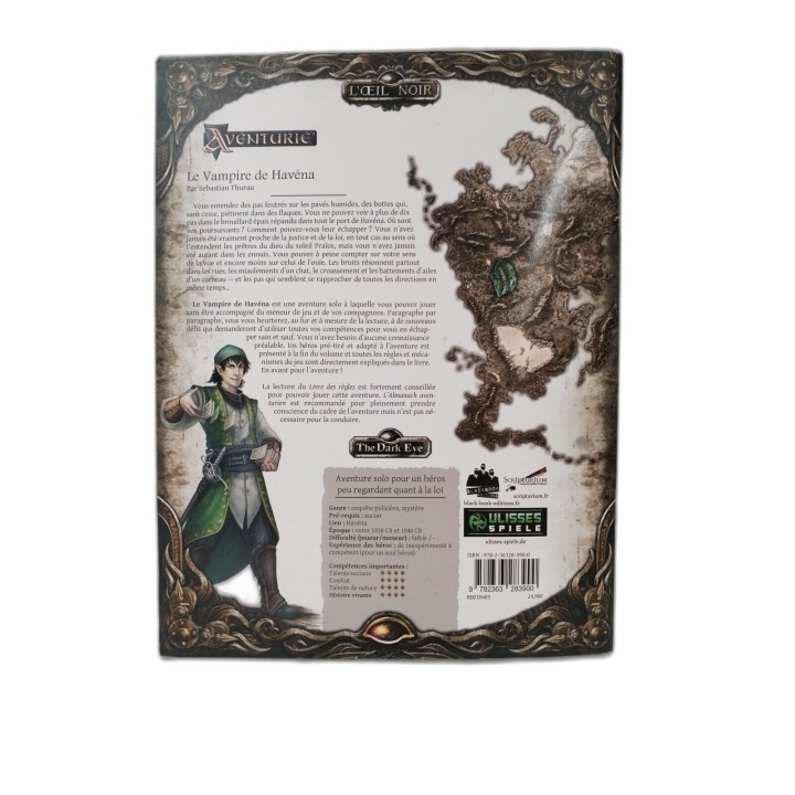 L'Œil Noir - Le Vampire de Havéna - Blackbook Édition - Aventurie - Je