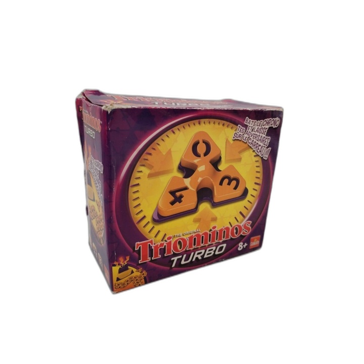 Triominos Turbo Goliath - Jeu de Dominos Triangles Chrono 2-4 Joueurs