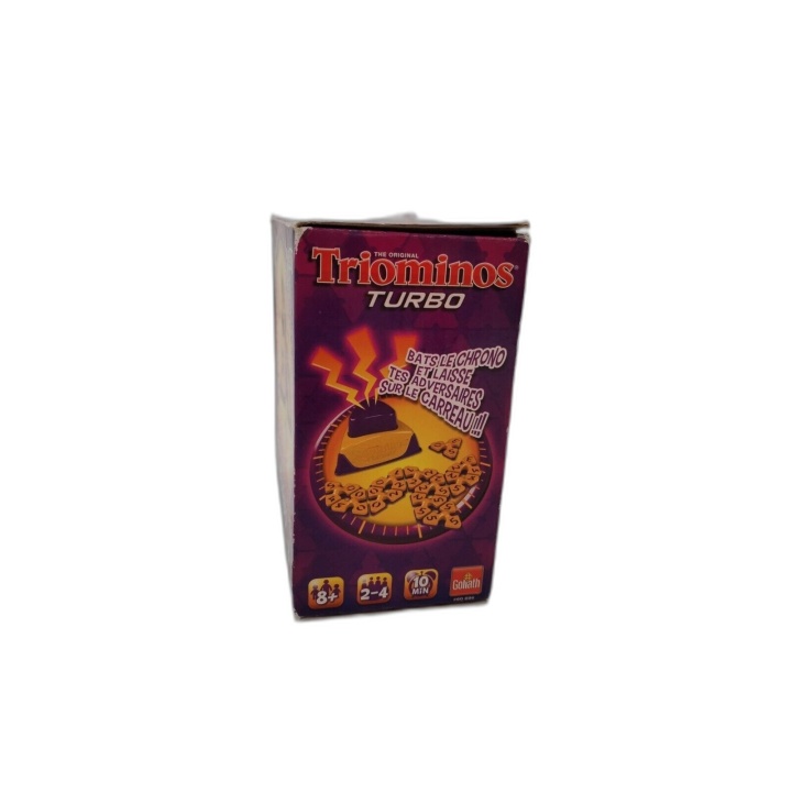 Triominos Turbo Goliath - Jeu de Dominos Triangles Chrono 2-4 Joueurs