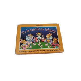 De la Bataille au Whistiti - SentoSphère - 12 Jeux de Cartes Classique