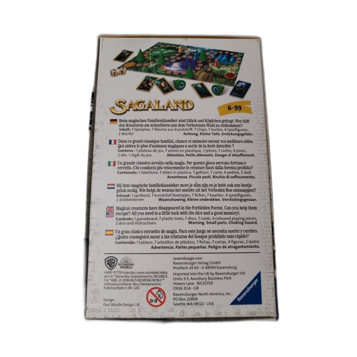 Harry Potter Sagaland - Ravensburger - Jeu Famille 2-6 Joueurs - 6 ans
