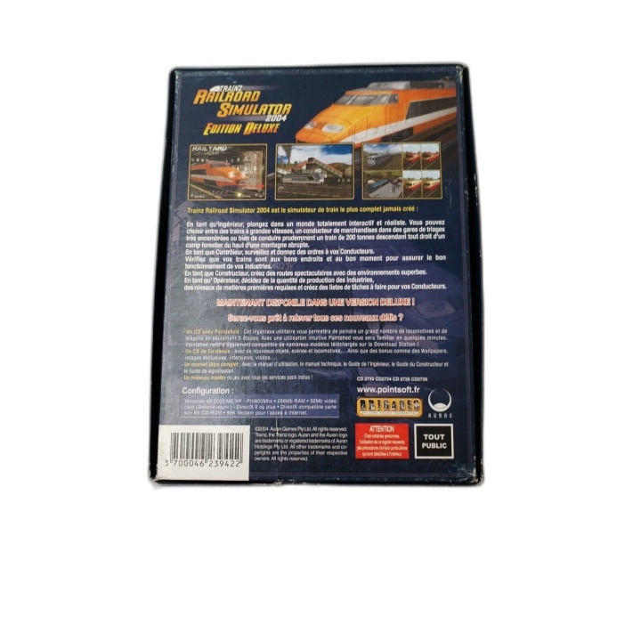 Trainz Railroad Simulator 2004 Édition Deluxe - PC CD-ROM - Simulation