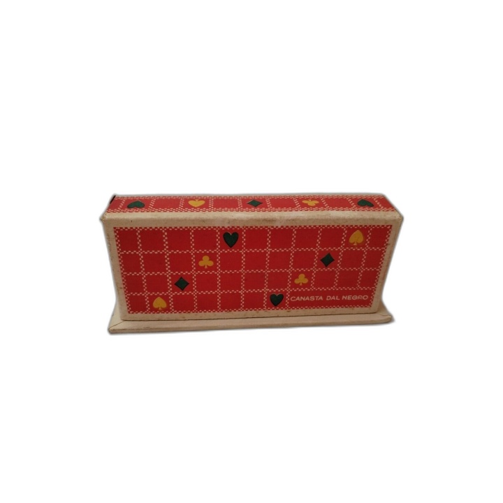 Canasta Dal Negro - Jeu de cartes classique avec boîte bois - Vintage 