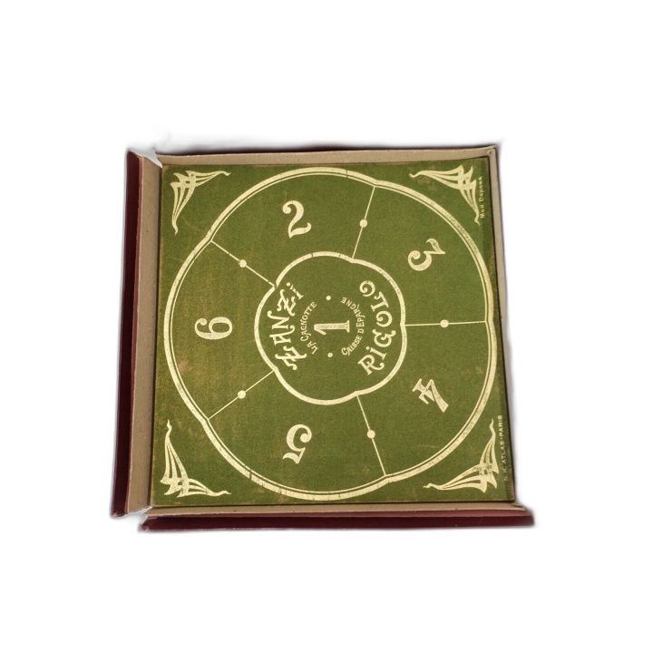 Zanzi-Rigolo - Jeu de Dés Ancien N.R. Atlas Paris - Jeu Vintage Collec