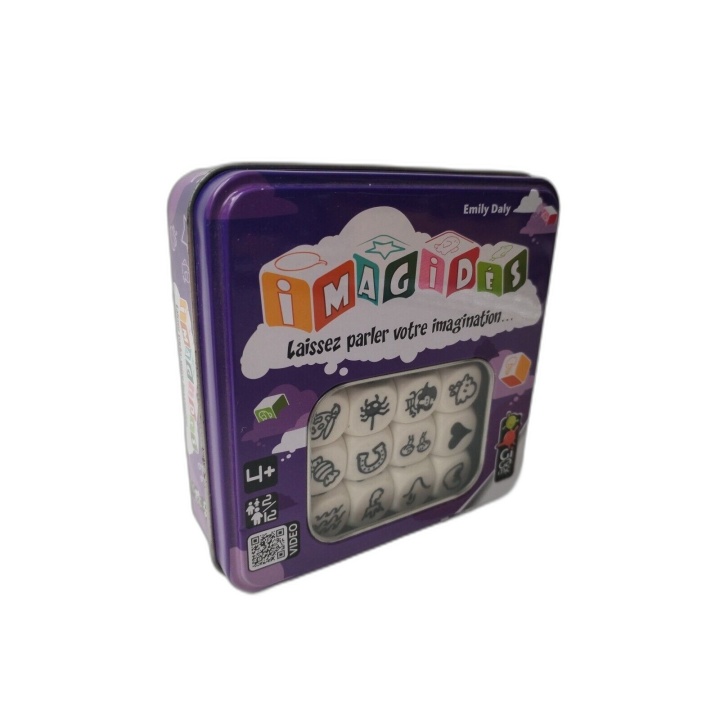 Imagidés - Gigamic - Jeu de dés et imagination 2-12 joueurs - 4 ans -