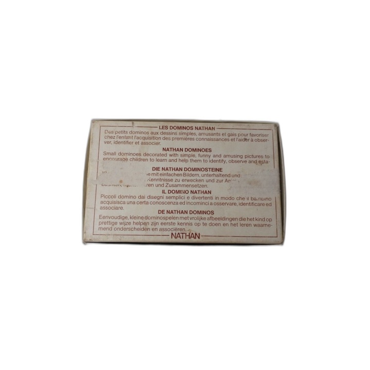 La Petite Ferme - Nathan - Domino d'Association Enfant - Jeu Vintage A