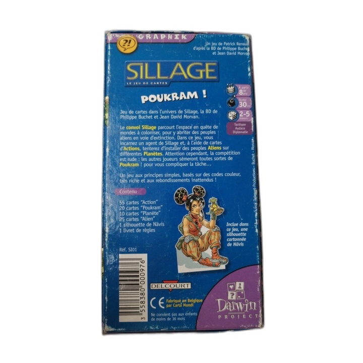 Sillage Le Jeu de Cartes - Darwin Project - Jeu de cartes SF Manga - O
