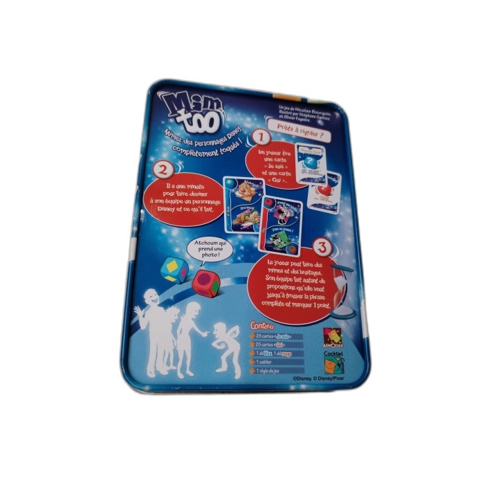 Mim Too Disney - Asmodee - Jeu de Mimes Ambiance 4-10 Joueurs - 6 ans