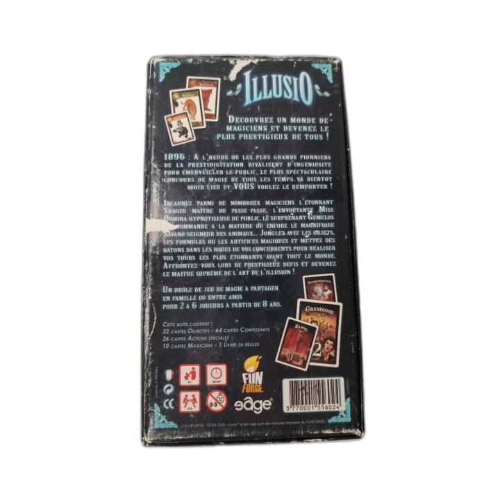 Illusio - Fun Forge / Edge - Jeu de Cartes Magie 2-5 Joueurs - 10 ans