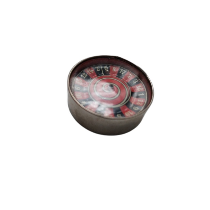 Mini Roulette de Poche Vintage 5cm - Made in Germany - Jeu Nouveaux Ré