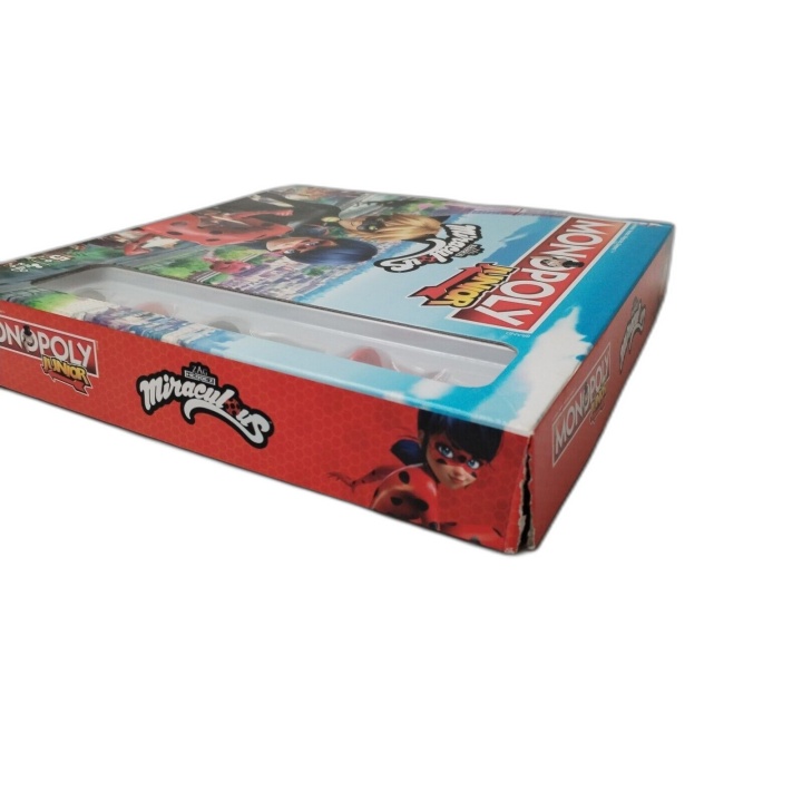 Monopoly Junior Miraculous - Hasbro - Jeu Société Enfant 2-4 Joueurs -