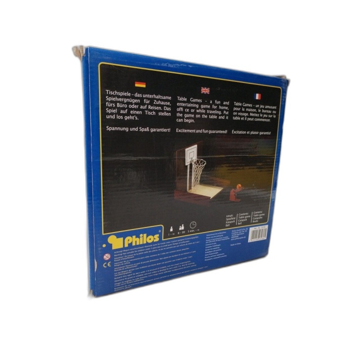 Mini Basketball Table Game - Philos - Jeu d'Adresse Bois - Enfants & A