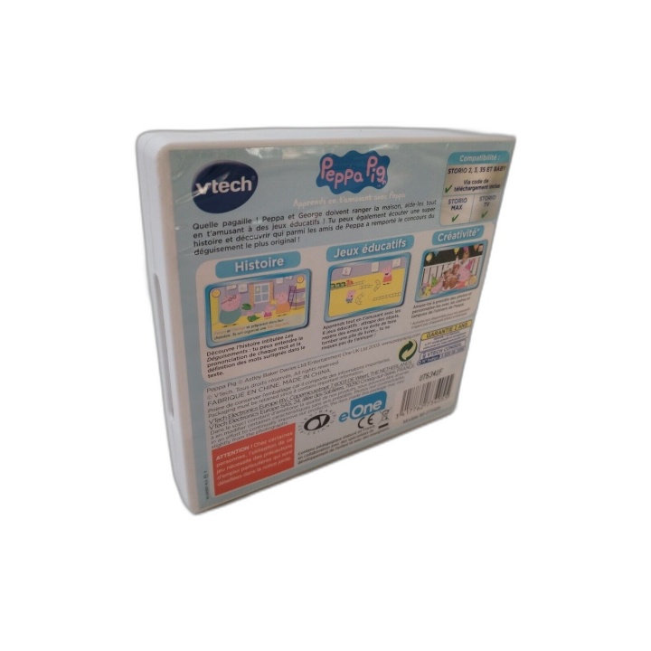 VTech Storio HD - Jeu Éducatif Peppa Pig - 3-6 ans - Neuf sous blister