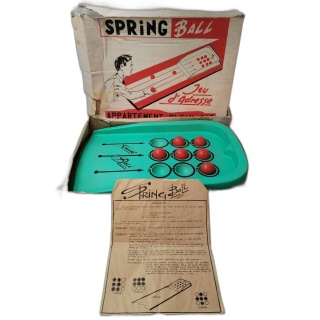 Spring Ball - Jeu d'Adresse Vintage Boules Appartement Plein Air - Ann
