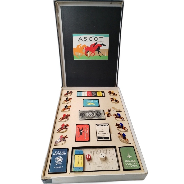 Ascot - Jeu de Course de Chevaux Vintage - Licence Totopoly - Rise Com