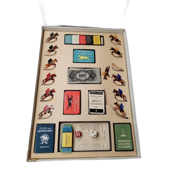 Ascot - Jeu de Course de Chevaux Vintage - Licence Totopoly - Rise Com