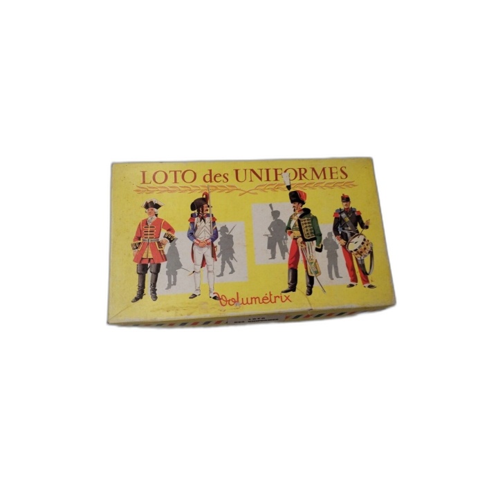 Loto des Uniformes - Volumétrix - Jeu Ancien Éducatif - 6 Planches 48