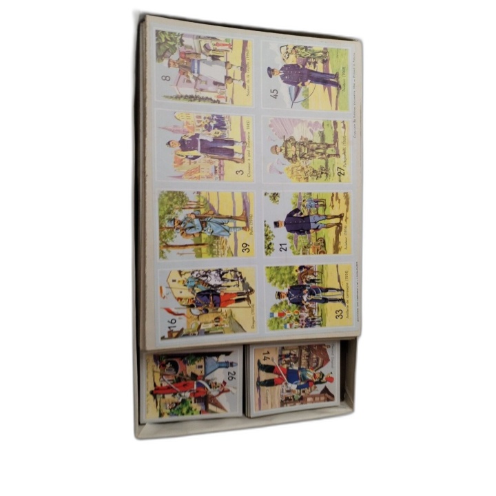 Loto des Uniformes - Volumétrix - Jeu Ancien Éducatif - 6 Planches 48