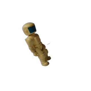 Figurine Astronaute / Cosmonaute Plastique Vintage - Pion de Jeu de So